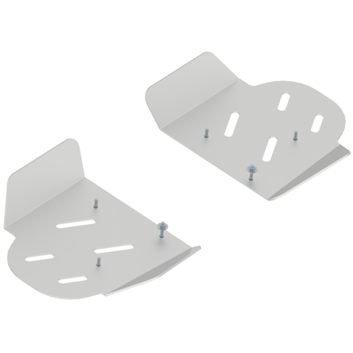Iron Baltic Rear A-Arm Guards Kawasaki KVF 650/750 BruteForce - aluminium