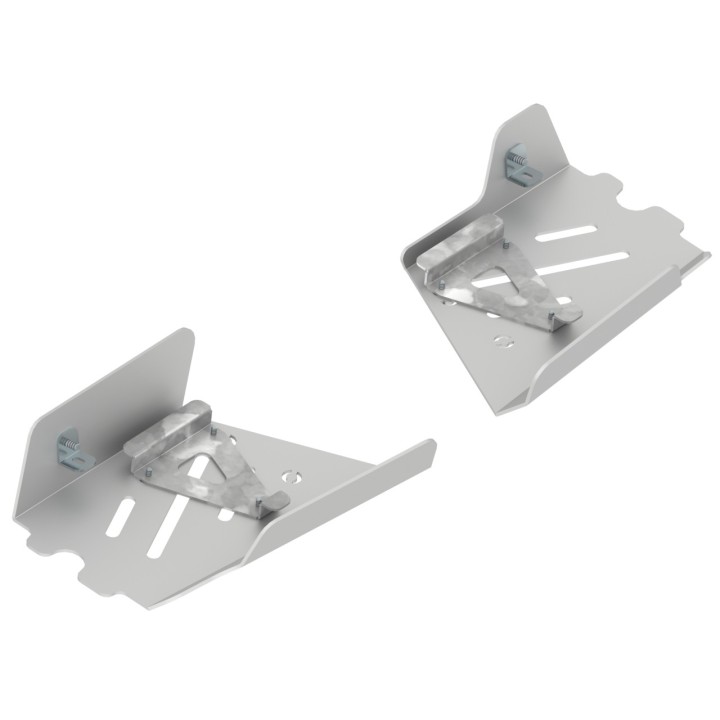 Iron Baltic Rear A-Arm Guards Polaris Sportsman 550 - aluminium