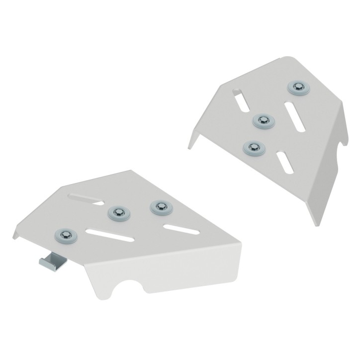Iron Baltic Rear A-Arm Guards Yamaha Kodiak 700 - aluminium - view 2