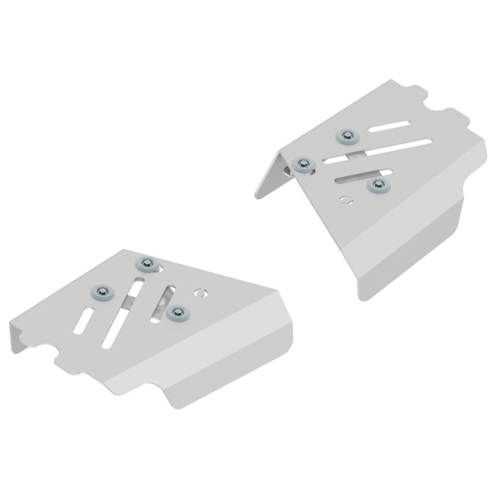 Iron Baltic Rear A-Arm Guards Polaris Sportsman 550 - aluminium - view 2