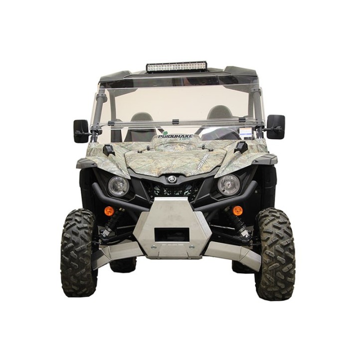 Iron Baltic Skid Plate Full Set Yamaha Wolverine 700 - aluminium - view 2