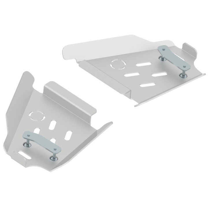 Iron Baltic Rear A-Arm Guards Arctic Cat 1000 XT - aluminium