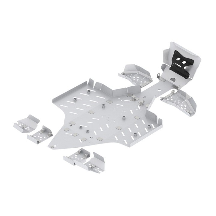 Iron Baltic Skid Plate Full Set Polaris Sportsman Touring XP 1000 (2018+) - aluminium - view 2