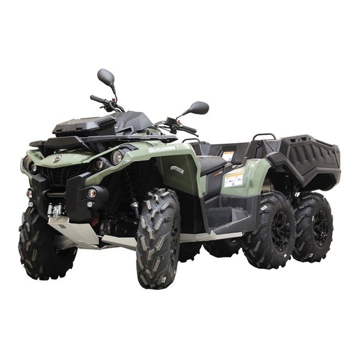 Iron Baltic Skid Plate Full Set Can-Am Outlander 6x6 MAX (2017-2018) - aluminium - view 2