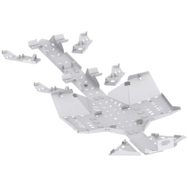 Iron Baltic Skid Plate Full Set Can-Am Outlander 6x6 MAX (2017-2018) - aluminium - view 3