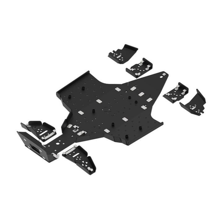 Iron Baltic Skid Plate Full Set Polaris Sportsman Touring XP 1000 (2018+) - HDPE - view 5
