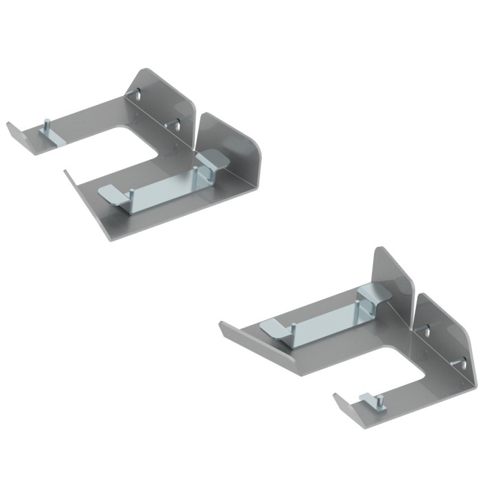 Iron Baltic Rear A-Arm Guards Polaris Big Boss 570 (2024+) - aluminium - view 2