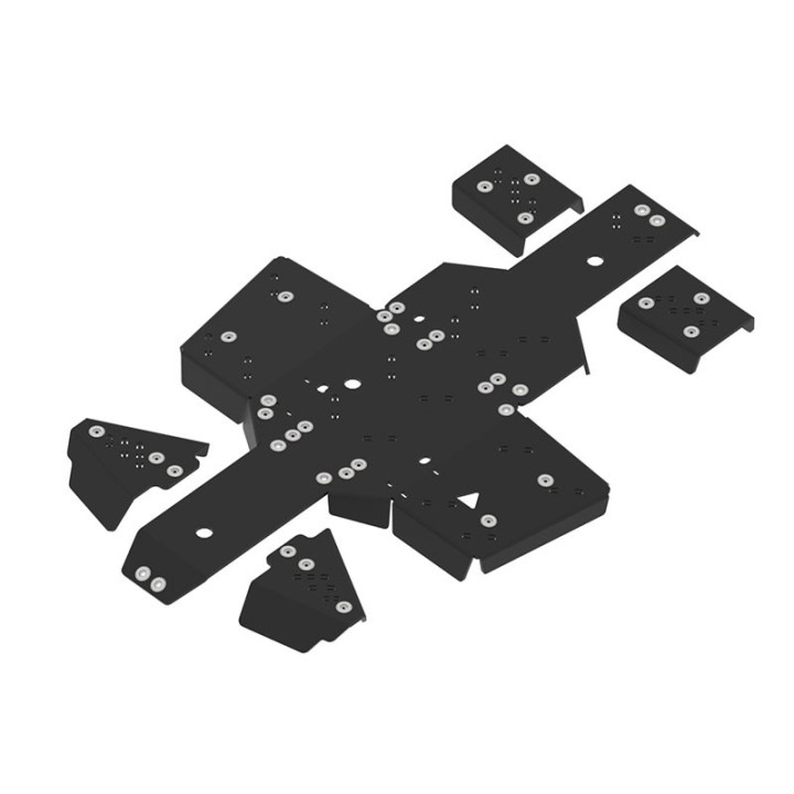 Iron Baltic Skid Plate Full Set Linhai 500 - HDPE - view 3