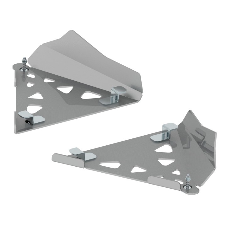 Iron Baltic Front A-Arm Guards Can-Am Outlander 6x6 (2013-2016) - aluminium