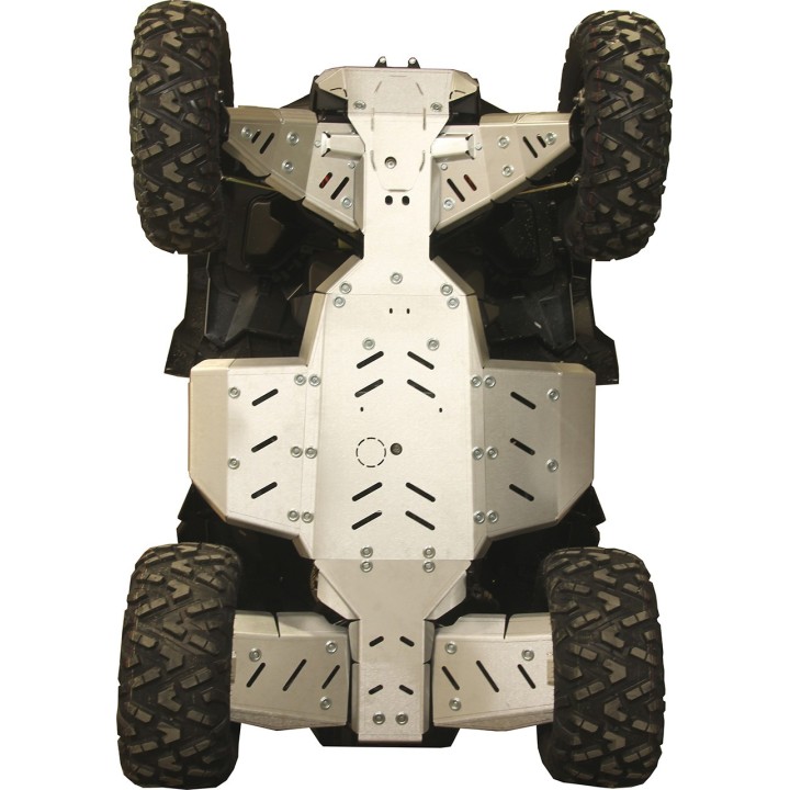 Iron Baltic Skid Plate Full Set Polaris Sportsman 1000 S - aluminium
