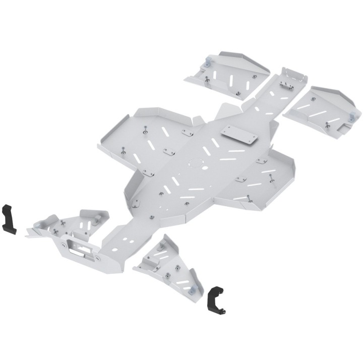 Iron Baltic Skid Plate Full Set Polaris Sportsman 1000 S - aluminium - view 4