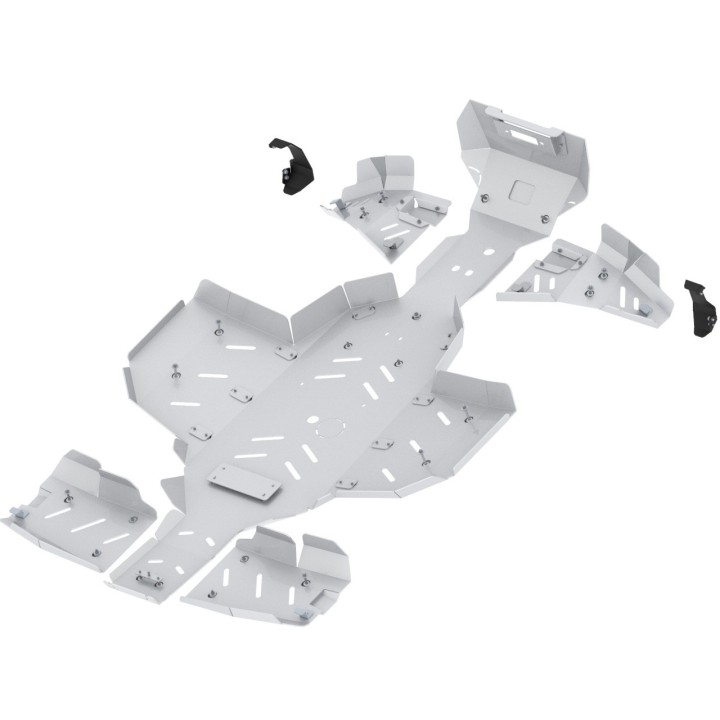 Iron Baltic Skid Plate Full Set Polaris Sportsman 1000 S - aluminium - view 6