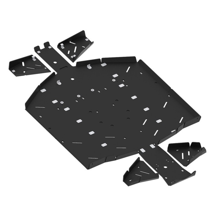 Iron Baltic Skid Plate Full Set John Deere Gator XUV 865 - HDPE - view 3