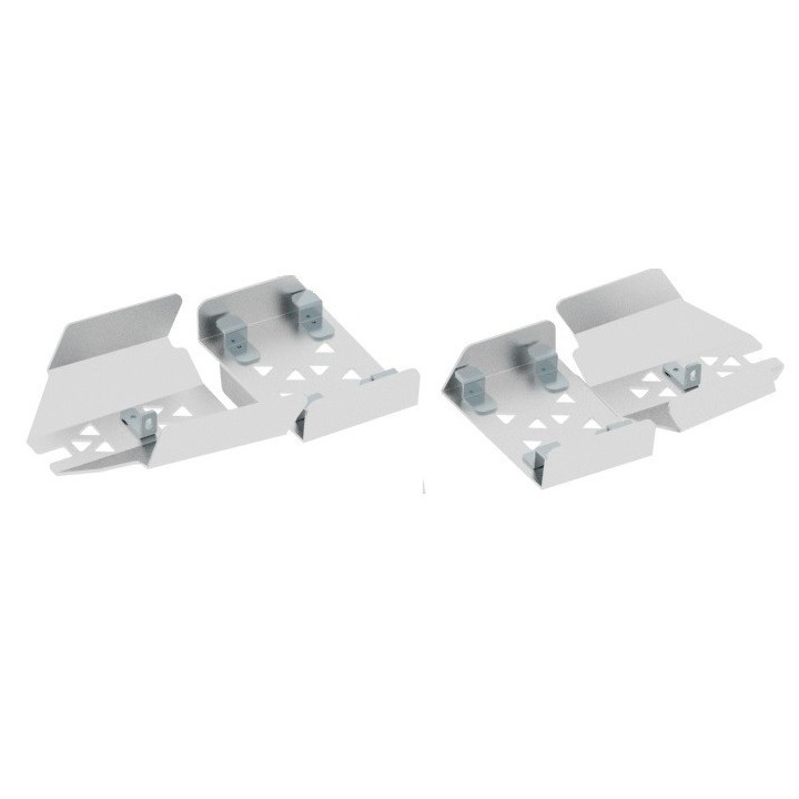 Iron Baltic Rear A-Arm Guards Polaris Sportsman 1000 (2017+) - aluminium