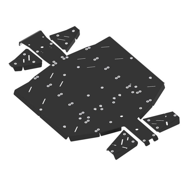 Iron Baltic Skid Plate Full Set John Deere Gator XUV 865 - HDPE - view 5