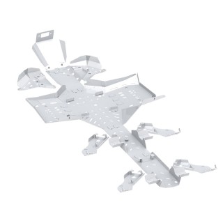 Iron Baltic Skid Plate Full Set Can-Am Outlander 6x6 MAX (2019+) - aluminium - view 2