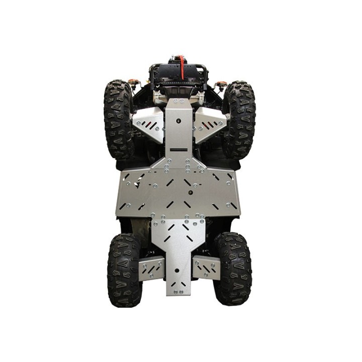 Iron Baltic Skid Plate Full Set Linhai 500 - aluminium