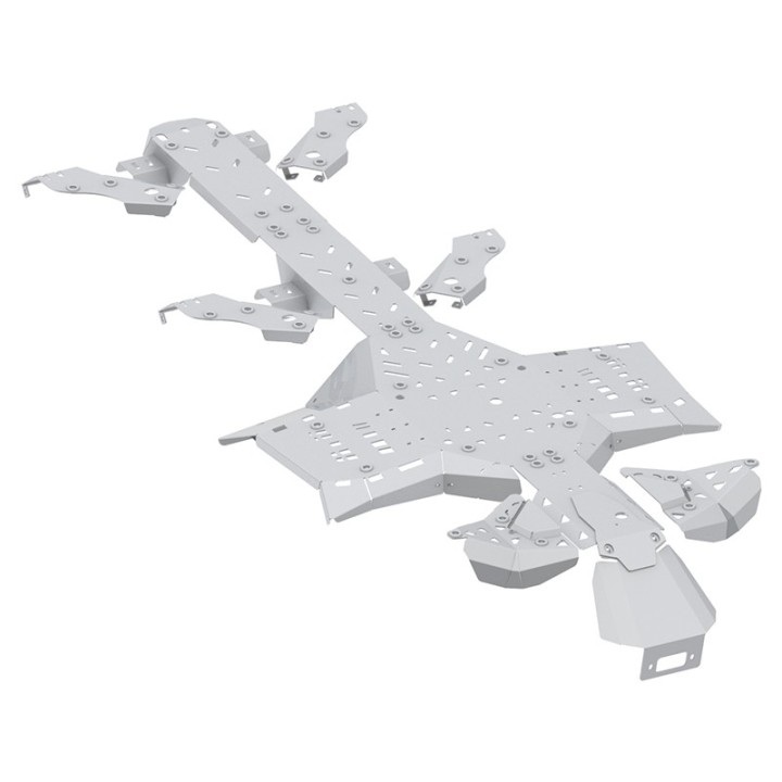 Iron Baltic Skid Plate Full Set Can-Am Outlander 6x6 MAX (2019+) - aluminium - view 3