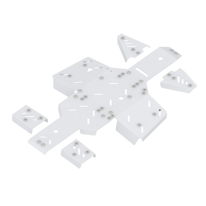 Iron Baltic Skid Plate Full Set Linhai 500 - aluminium - view 2