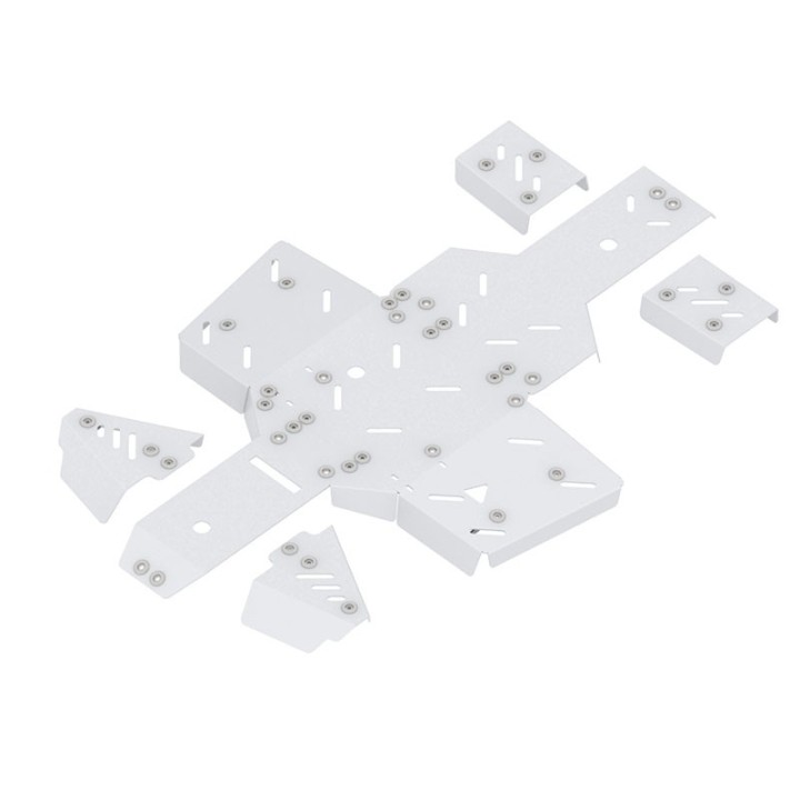 Iron Baltic Skid Plate Full Set Linhai 500 - aluminium - view 3