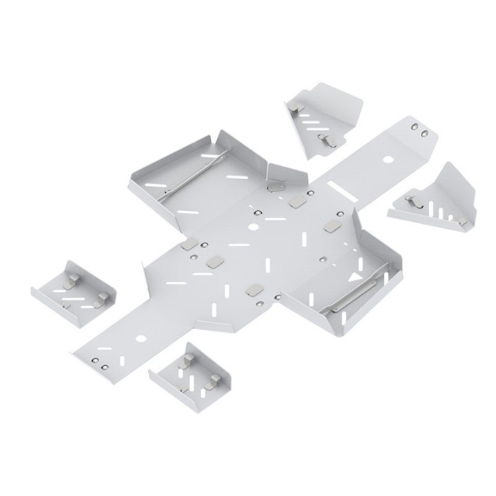 Iron Baltic Skid Plate Full Set Linhai 500 - aluminium - view 4