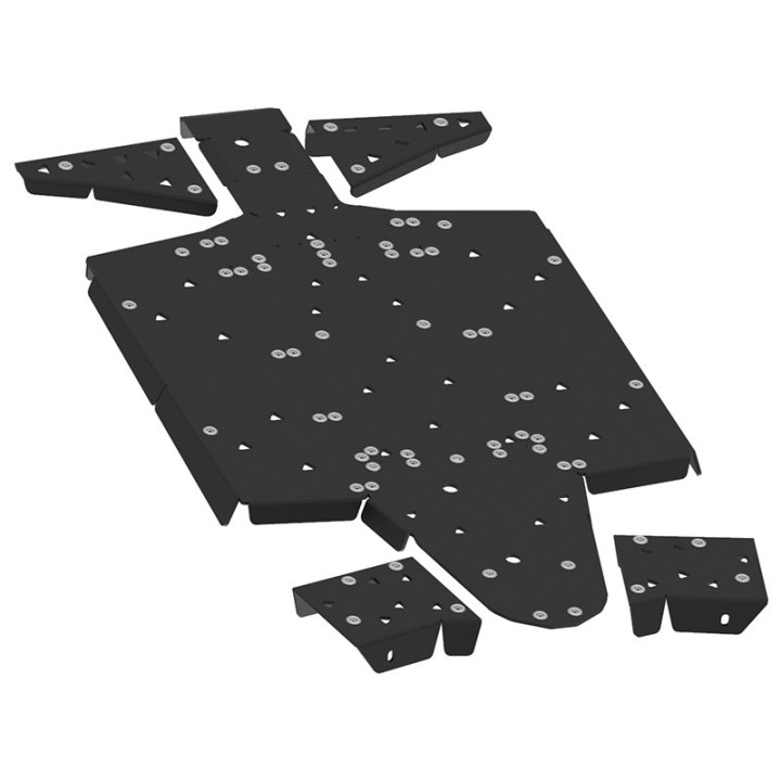 Iron Baltic ATV skid plate full set Polaris RZR 1000 S