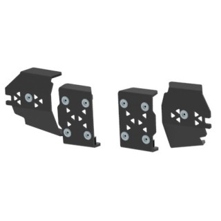 Iron Baltic Rear A-Arm Guards Polaris Sportsman 1000 (2017+) - plastic