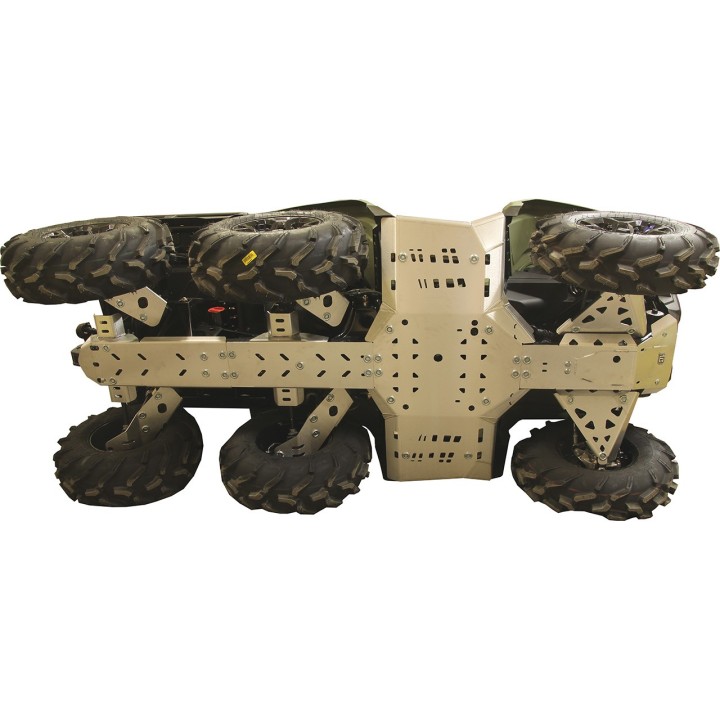 Iron Baltic Skid Plate Full Set Can-Am Outlander 6x6 450 T - aluminium