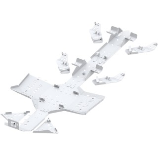 Iron Baltic Skid Plate Full Set Can-Am Outlander 6x6 450 T - aluminium - view 2
