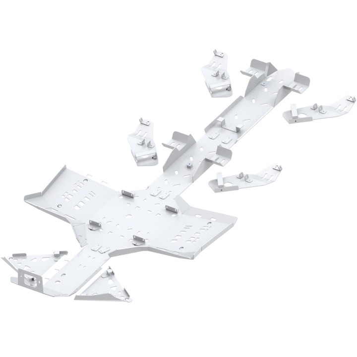 Iron Baltic Skid Plate Full Set Can-Am Outlander 6x6 450 T - aluminium - view 2