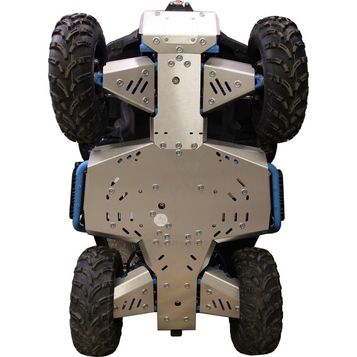 Iron Baltic Skid Plate Full Set Segway Snarler AT6 S - aluminium