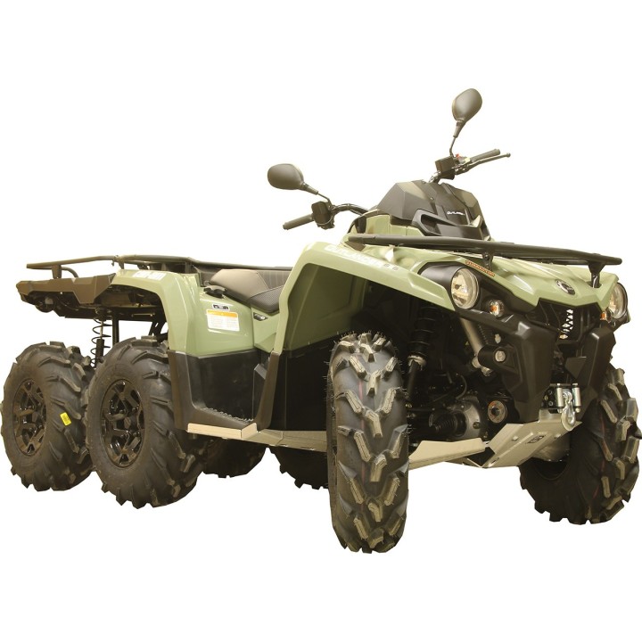 Iron Baltic Skid Plate Full Set Can-Am Outlander 6x6 450 T - aluminium - view 5