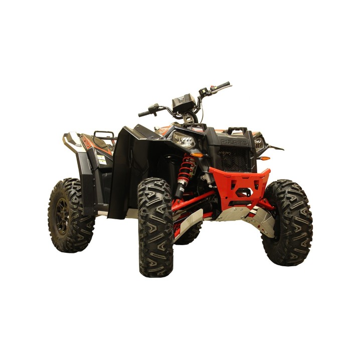 Iron Baltic Skid Plate Full Set Polaris Scrambler XP 1000 S - aluminium - view 7