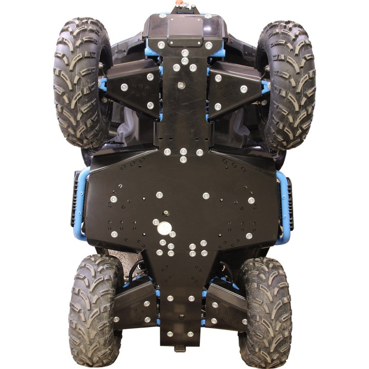 Iron Baltic Skid Plate Full Set Segway Snarler AT6 S - HDPE