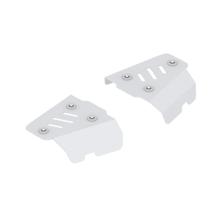 Iron Baltic Rear A-Arm Guards Segway Snarler AT6 L - aluminium