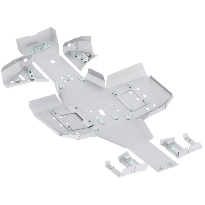 Iron Baltic Skid Plate Full Set Polaris Sportsman 570 SP (2021+) - aluminium - view 6