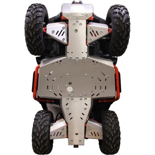 Iron Baltic Skid Plate Full Set Segway Snarler AT6 L - aluminium