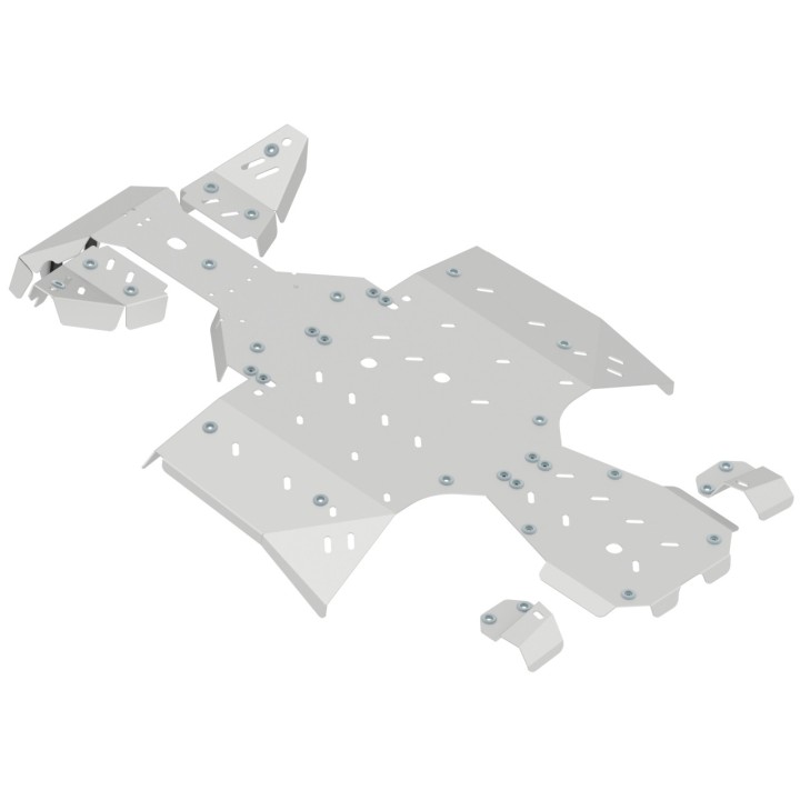 Iron Baltic Skid Plate Full Set CFMOTO CFORCE 1000 - aluminium - view 5