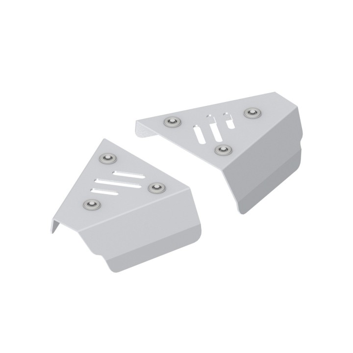 Iron Baltic Front A-Arm Guards Segway Snarler AT6 L - aluminium