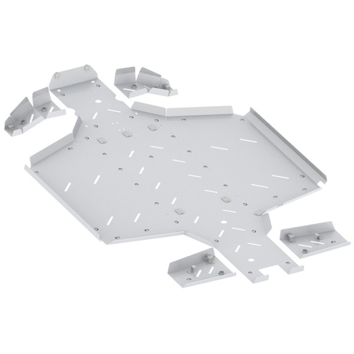 Iron Baltic Skid Plate Full Set CFMOTO UFORCE 1000 (-2021) - aluminium - view 2