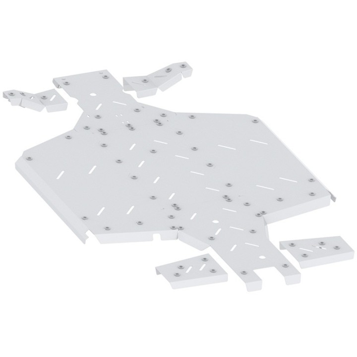 Iron Baltic Skid Plate Full Set CFMOTO UFORCE 1000 (-2021) - aluminium - view 3