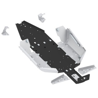 Iron Baltic Skid Plate Full Set CFMOTO ZFORCE 1000 Sport R - aluminium + plastic - view 2