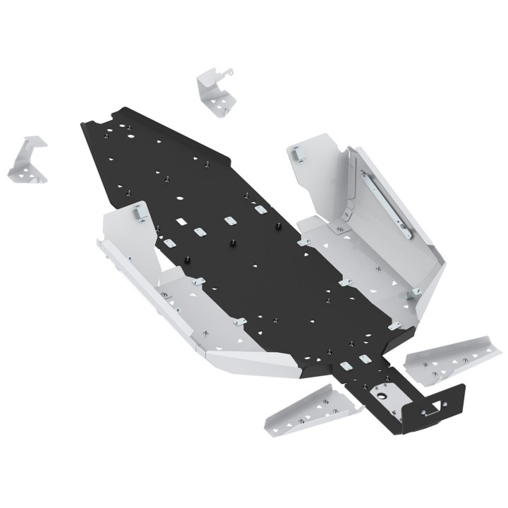 Iron Baltic Skid Plate Full Set CFMOTO ZFORCE 1000 Sport R - aluminium + plastic - view 2