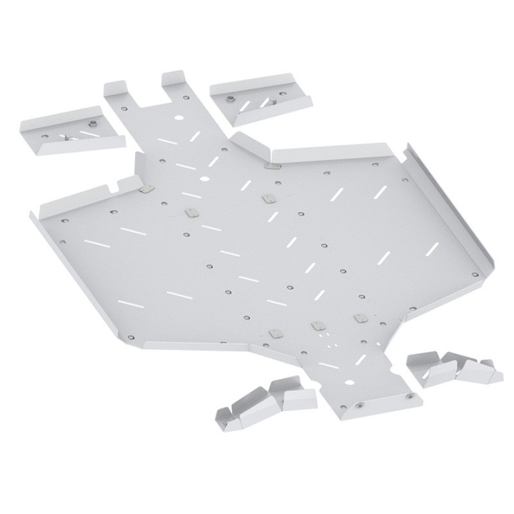Iron Baltic Skid Plate Full Set CFMOTO UFORCE 1000 (-2021) - aluminium - view 4