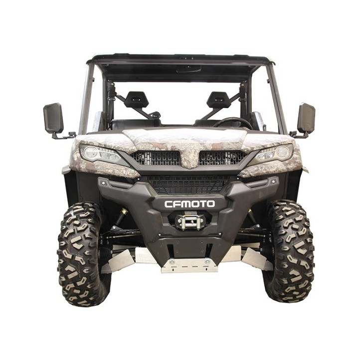 Iron Baltic Skid Plate Full Set CFMOTO UFORCE 1000 (-2021) - aluminium - view 6