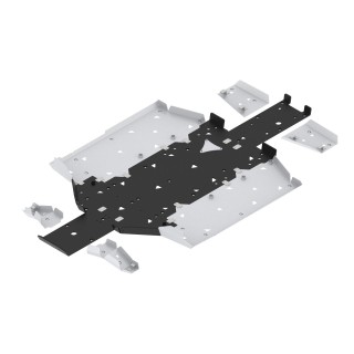 Iron Baltic Skid Plate Full Set CFMOTO UFORCE 600 - aluminium + plastic - view 2