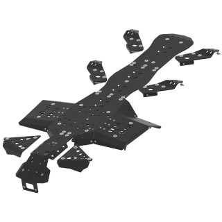 Iron Baltic Skid Plate Full Set Can-Am Outlander 6x6 450 MAX - HDPE - view 2