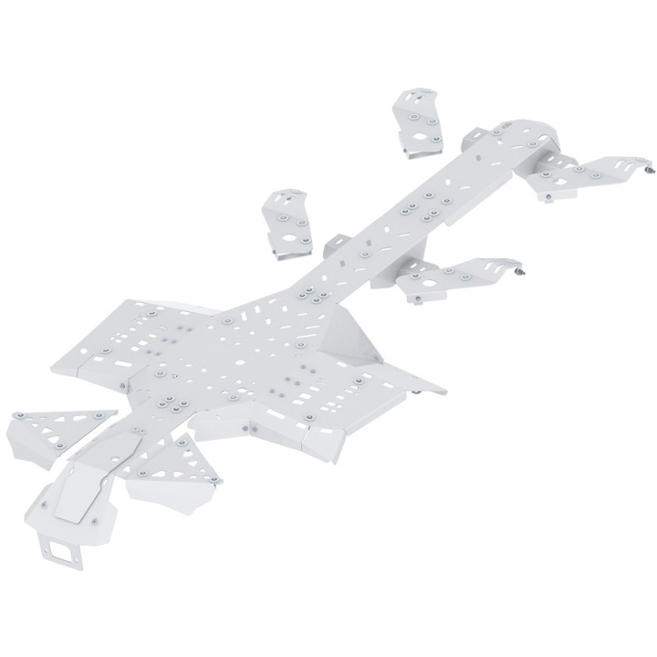Iron Baltic Skid Plate Full Set Can-Am Outlander 6x6 450 MAX - aluminium - view 2
