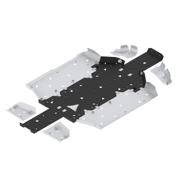 Iron Baltic Skid Plate Full Set CFMOTO UFORCE 600 - aluminium + plastic - view 7