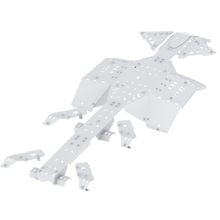 Iron Baltic Skid Plate Full Set Can-Am Outlander 6x6 450 MAX - aluminium - view 4